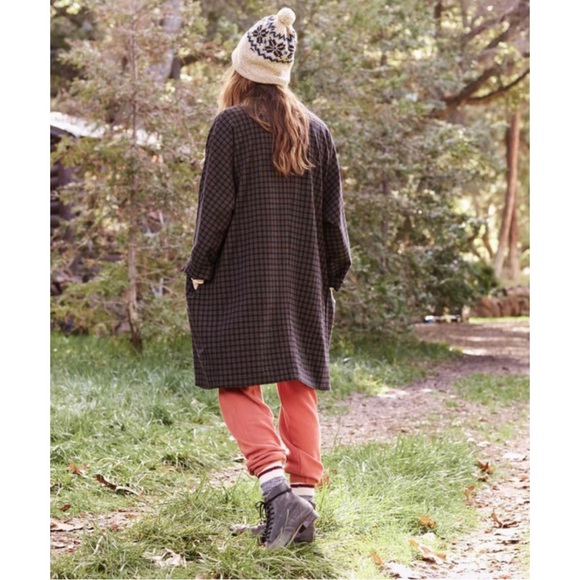 The GREAT. Tour Coat in Checked Twill - Picture 5 of 9